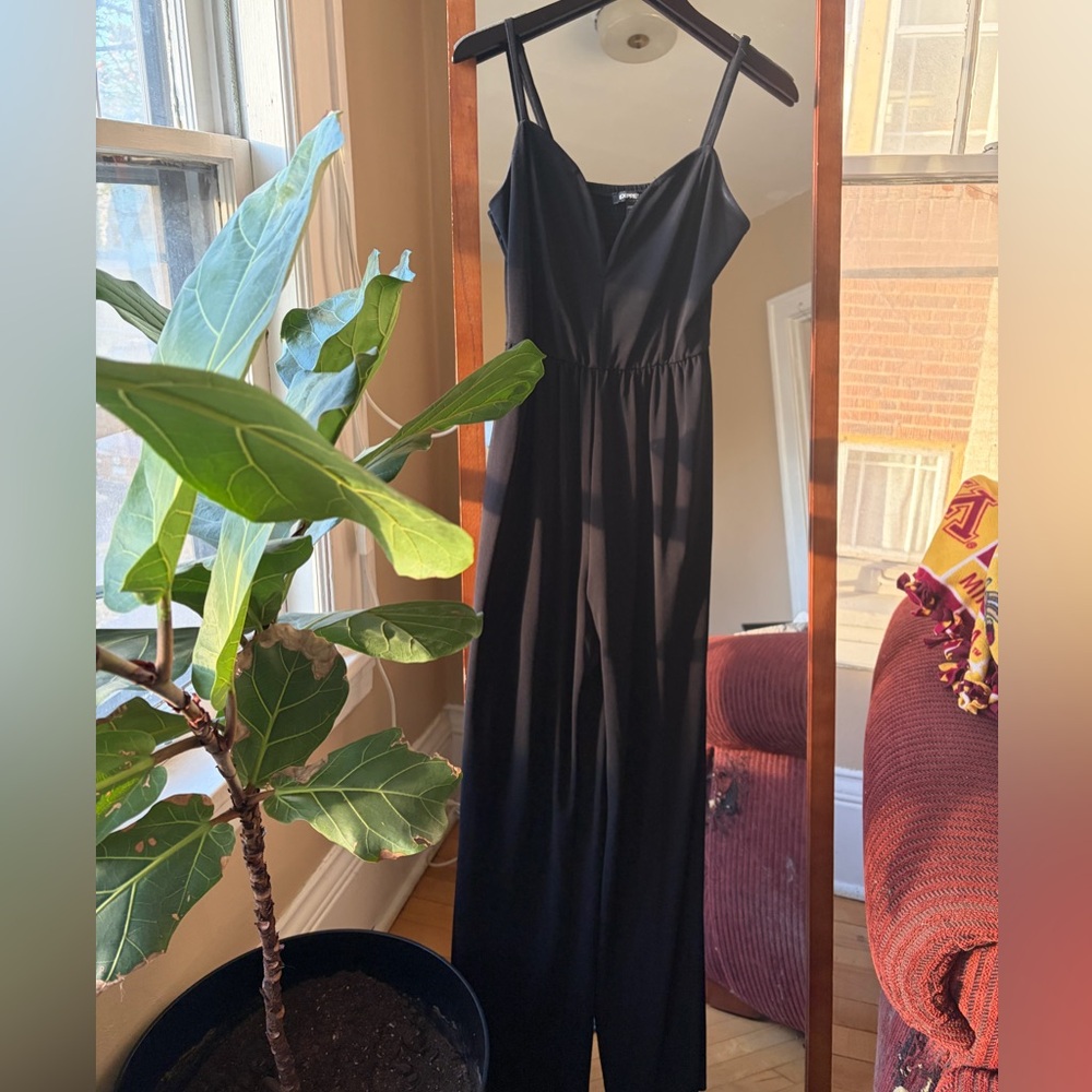 Express Elegant Black Jumpsuit